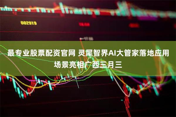 最专业股票配资官网 灵犀智界AI大管家落地应用场景亮相广西三月三